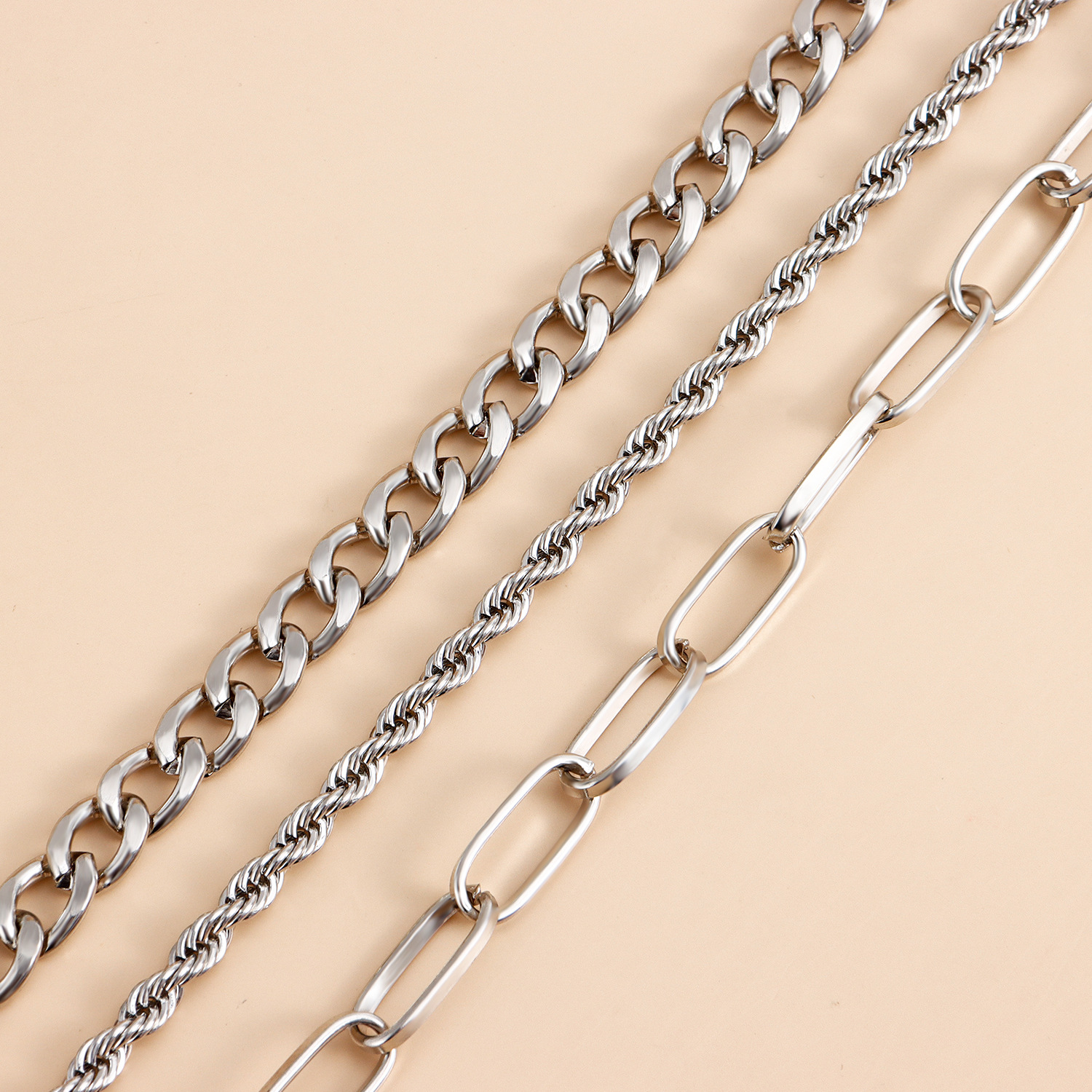 4 Piece Set Simple Style Solid Color Alloy Plating Womenu0027S Bracelets