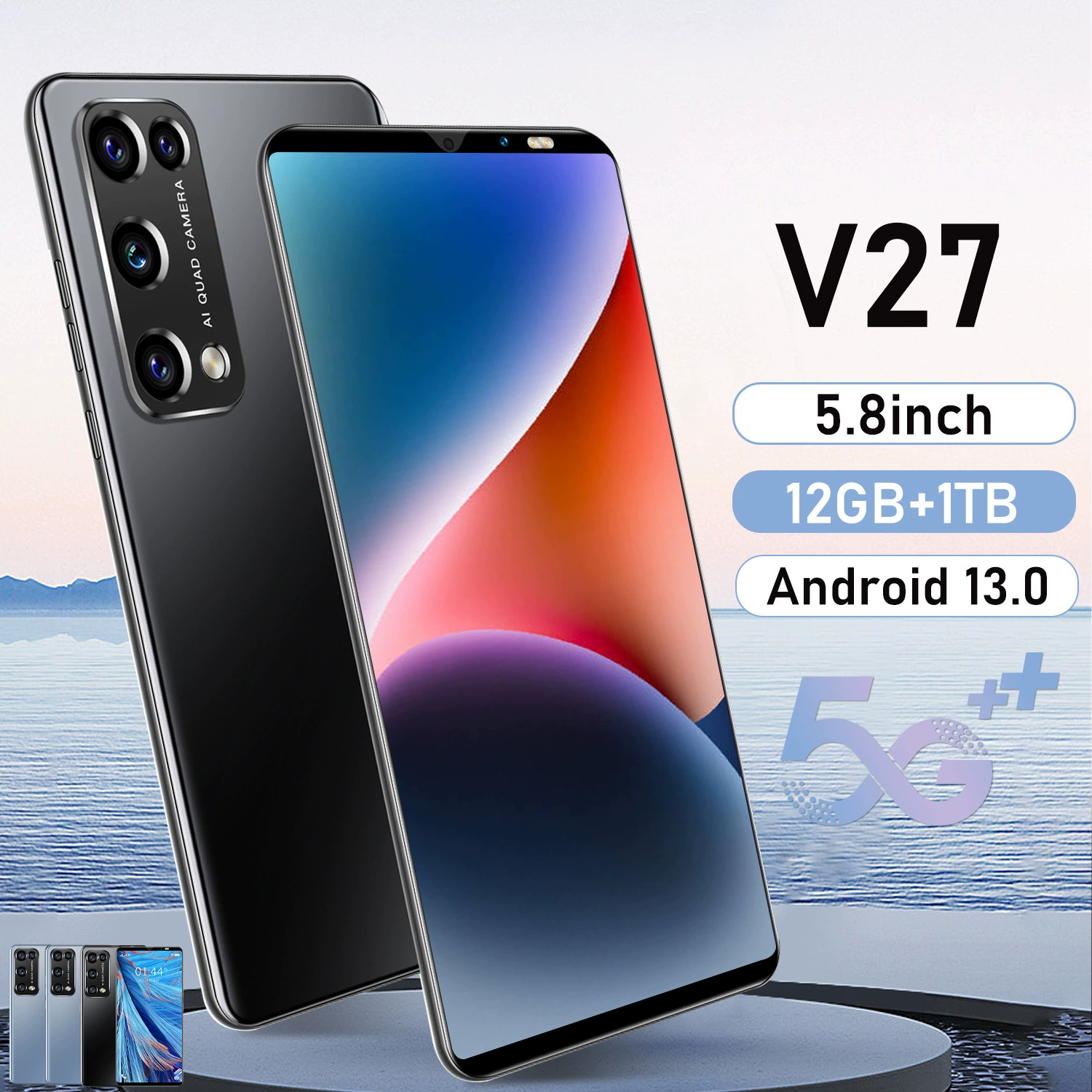 Умные часы, мобильный телефон, (Кросс-бордерная торговля), Android, 5,8 дюймов, 8 Гб, 5G, оптовая продажа