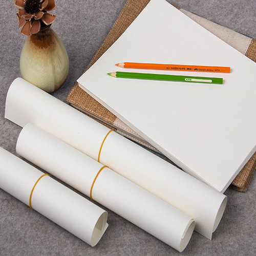 Huamei 4K8K Pencil & Watercolor Paper, 4x8 Size, Ideal for Beginners, Artists, Students, and Children, Thick, Sketching & Drawing