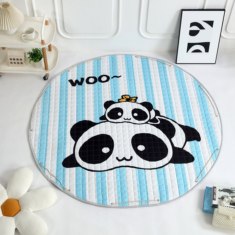 Las esteras de piso de almacenamiento acolchadas de viento ins, las bolsas de almacenamiento de juguetes troyanos para automóviles pueden admitir una generación