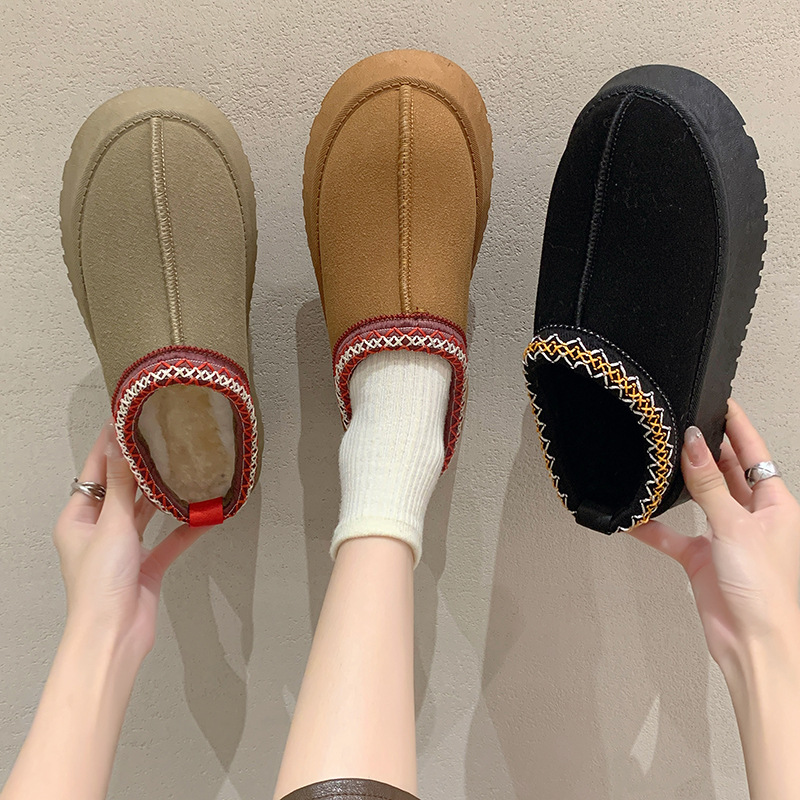 Womens Tazz Slippers Tasman Fur Slides Classic Mustard Seed Ultra Mini Platform Boot Slip-on Les Petites Suede Wool Seal Winter Designer Booties_voghion.com