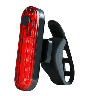 Bicycle Tail Light USB Charging Cycling Tail Light Night Cycling Warning Mountain Bike Tail Light Bicycle Accessories Equipment