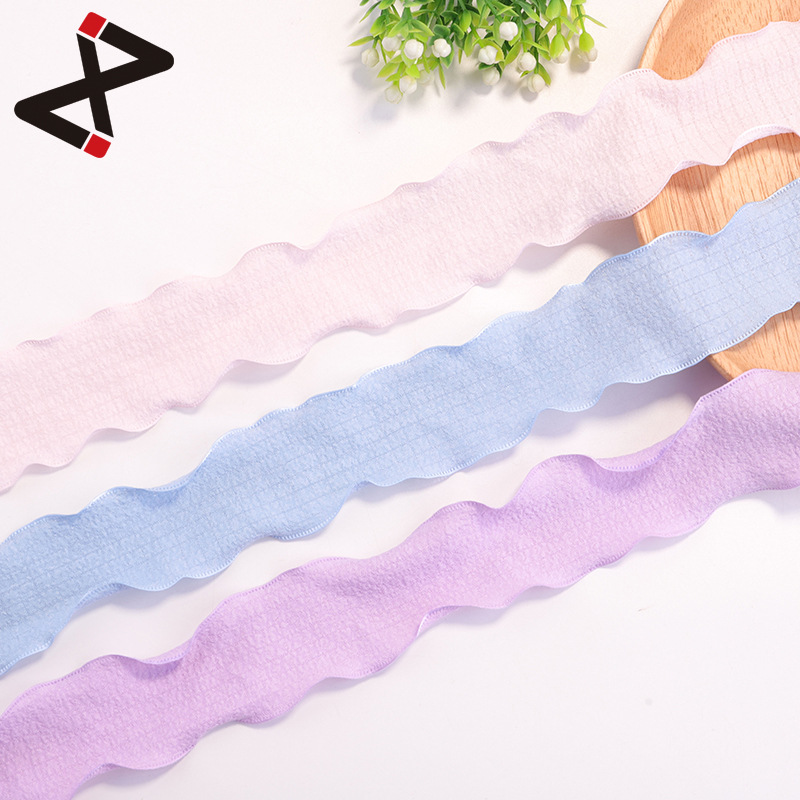 New Ribbon Supreme Rites Decoration Ribbon 4CM Polyester Color Wave…