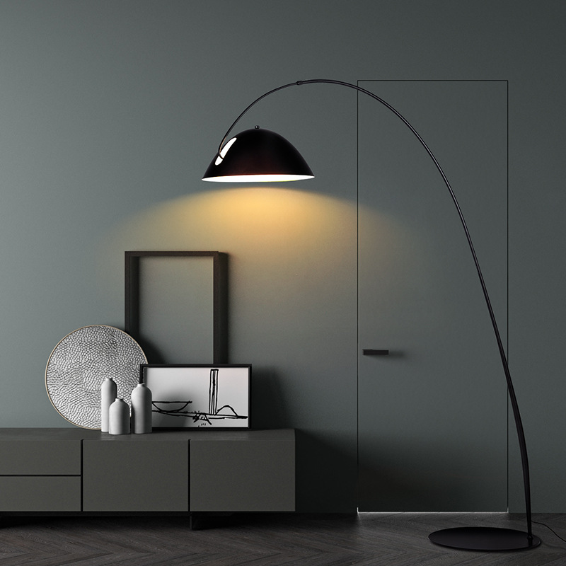 炬胜客厅落地灯北欧现代简约个性网红ins氛围装饰灯钓鱼落地灯