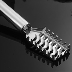 New Stainless Steel Fish Scale Scraper Set Manual Fish Scale Remover Home Kitchen Small Tool Fish Scale Brush