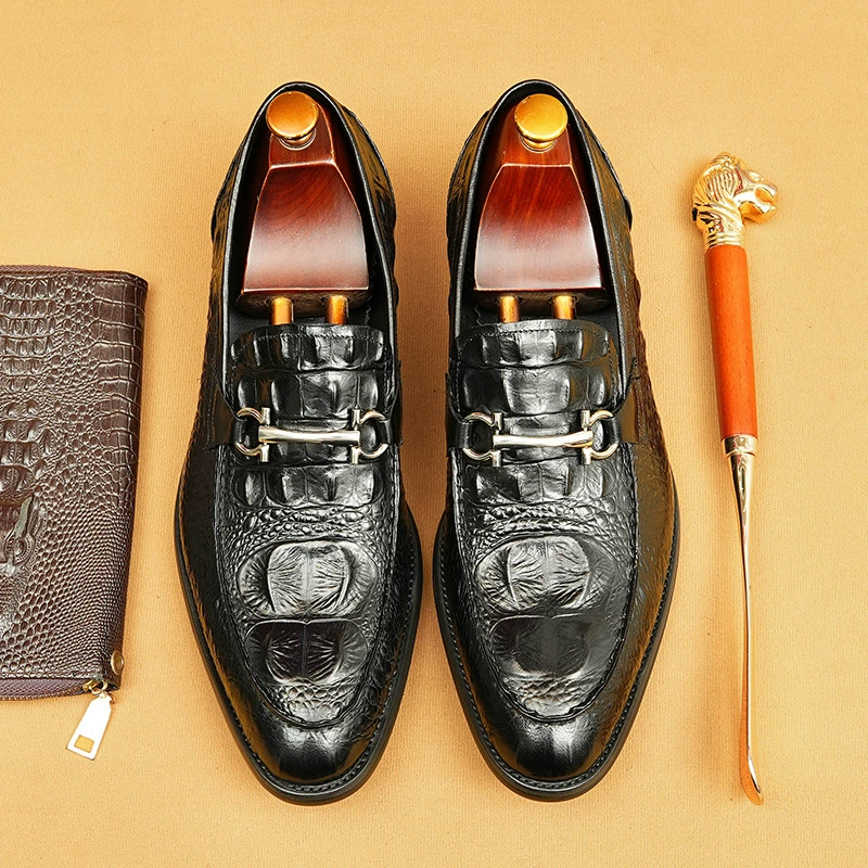 [VIP для] Amazon Горячие продажи и взрывные модели для трансграничной мужской обуви большой размер бизнес-повседневная мужская кожаная обувь