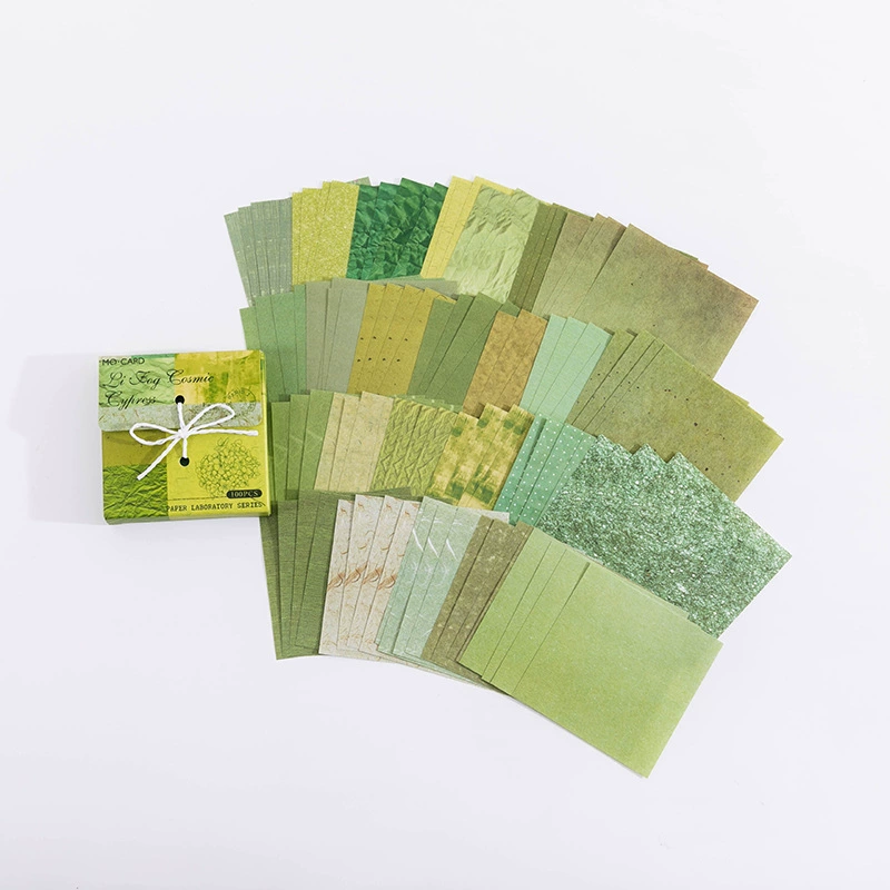 Паперный блокнотRetro (MO·CARD) — Лабораторная серия, 6 цветов обложек, набор для DIY-декораций