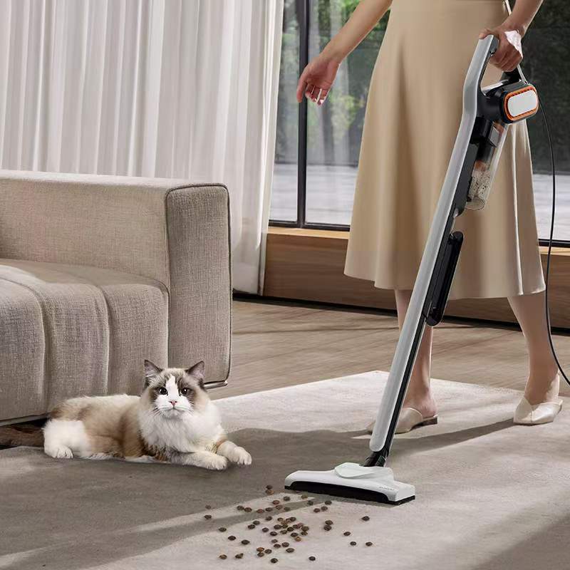 De ~ Erma Vacuum Cleaner Household Large Suction Handheld Small Vacuum Cleaner Powerful Vehicle High Power DX700Pro