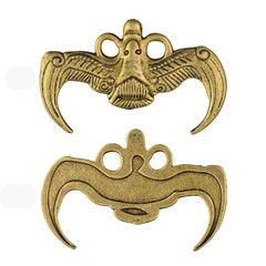 銅のコウモリのお金の福のネズミの五帝のお金の真鍮のコウモリのお金の形の銅のお金の銅器の家庭用品は銅貨を飾っています。