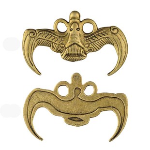 Copper Bat Qian Fu Rat Five Emperor Money Brass Bat Money Shape Copper Money Copper Household Supplies Furnishings Copper Money