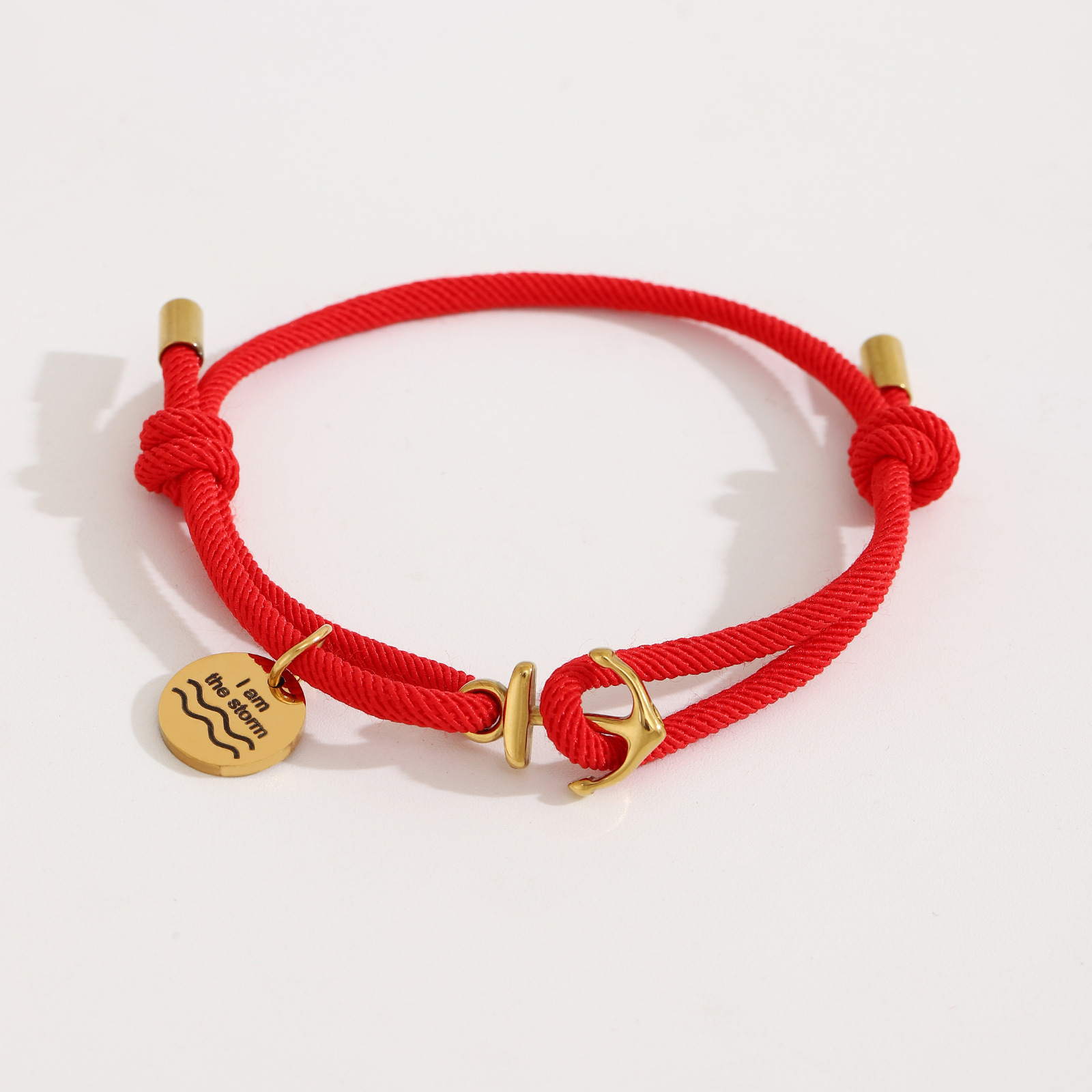 woven adjustable bracelet stainless steel handmade for men and women