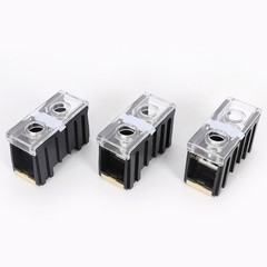 IN-411S rail-mounted terminal block IN-12BK 13BK copper terminal block holder row 20 30 100 200BK