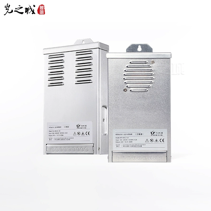 Светодиодная цифровая трубка непромокаемый источник питания 12V400W трансформаторная лампа с модулем лампового ящика светящаяся линейная лампа 24V5V