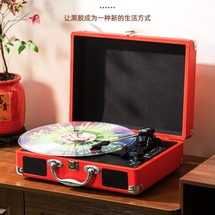 In-Stock Cross-Border Cd Retro Vinyl Record Stereo Gramophone Audio Home Living Room European-Style Record Player