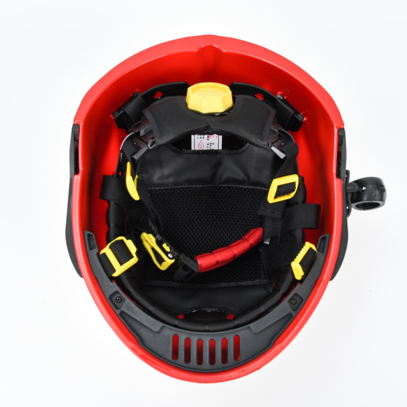 Wholesale 17 -type rescue and rescue helmet Fire helmet with a goggles with a goggles construction head protection helmet 5