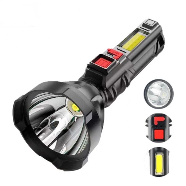 Universal handheld flashlight