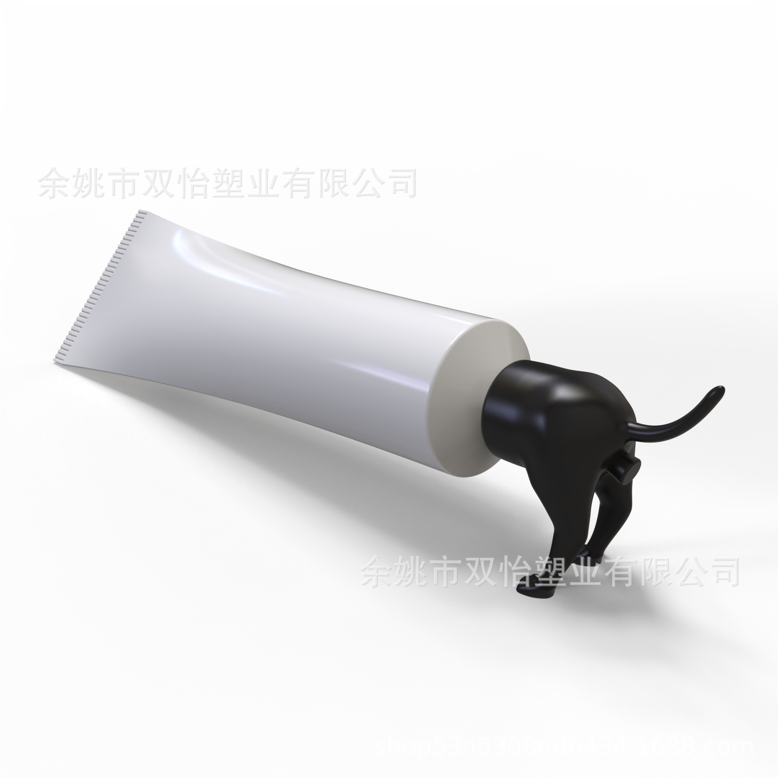 Cross-border Hot Pooping Dog Butt Pasta de dientes Topper caca Dog Butt Pasta de dientes cubierta