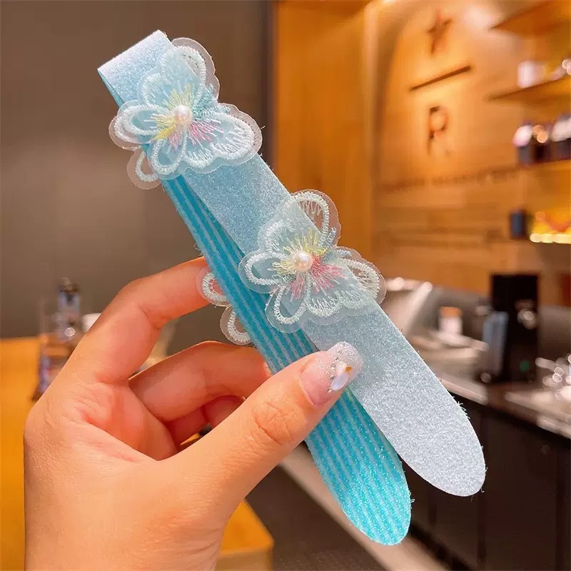 Los niños coreanos publican pegatinas mágicas de color caramelo de dibujos animados lindo y simple acabado de cabello roto artefacto Velcro de frutas