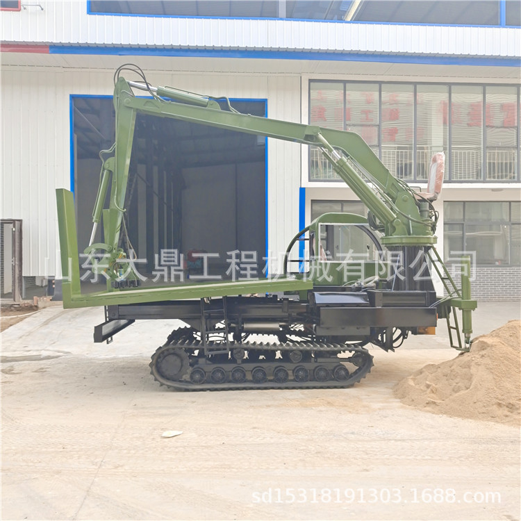 农用履带随车挖 小型农用履带挖掘机 自卸式履带挖机厂家