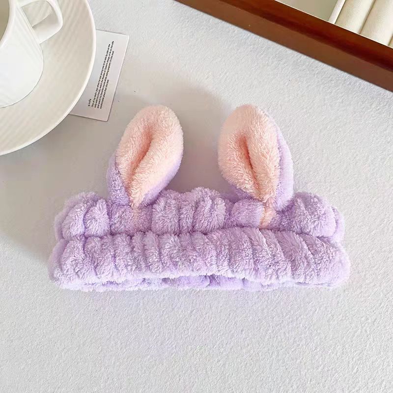 Cinta para el cabello para mujeres, mascarilla facial, cabello antideslizante especial, diadema, cabello no mojado, sin presión, flequillo, Liu Yifei, mismo estilo