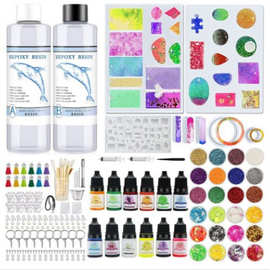 跨境环氧树脂26字母数字硅胶水晶滴胶模 钥匙圈手链项链吊坠制作