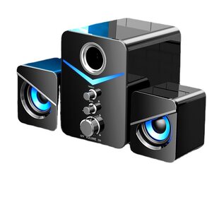 MC Computer audio D221 Wired USB desktop desktop notebook affects heavy bass Bluetooth combination speaker