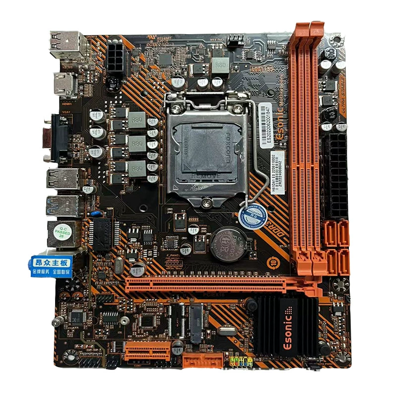 Новый Huazhi H61 настольный компьютер NVME материнская плата 1155 pin двойной канал DDR3 память гарантия 3 года