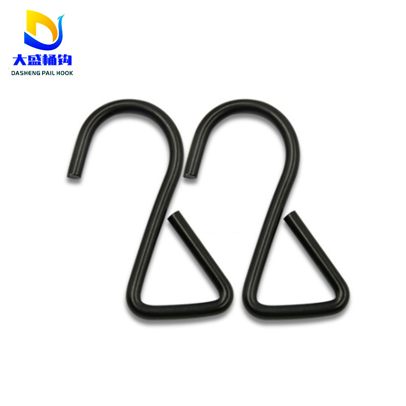 五金挂钩2字钩S型挂钩织带挂钩 带挂扣箱包织带钩扣可来图