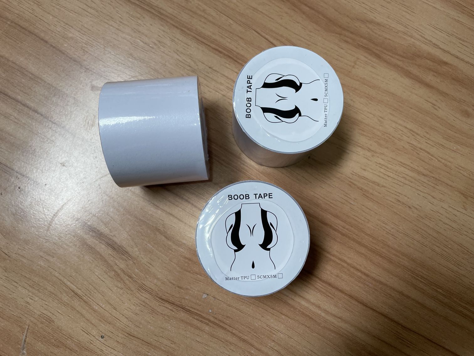 프로스트 투명 컬러 롤