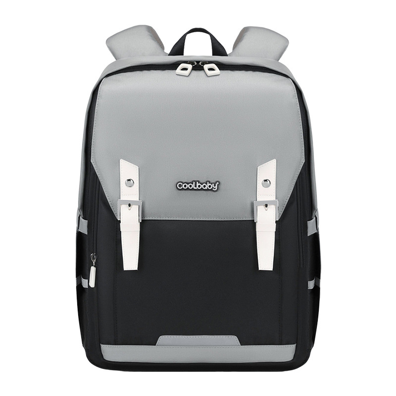 Cool Baby Reduce la carga y protege la columna Mochila de nube ultraligera Mochila de moda para estudiantes de secundaria Mochila de mochila unisex nuevo