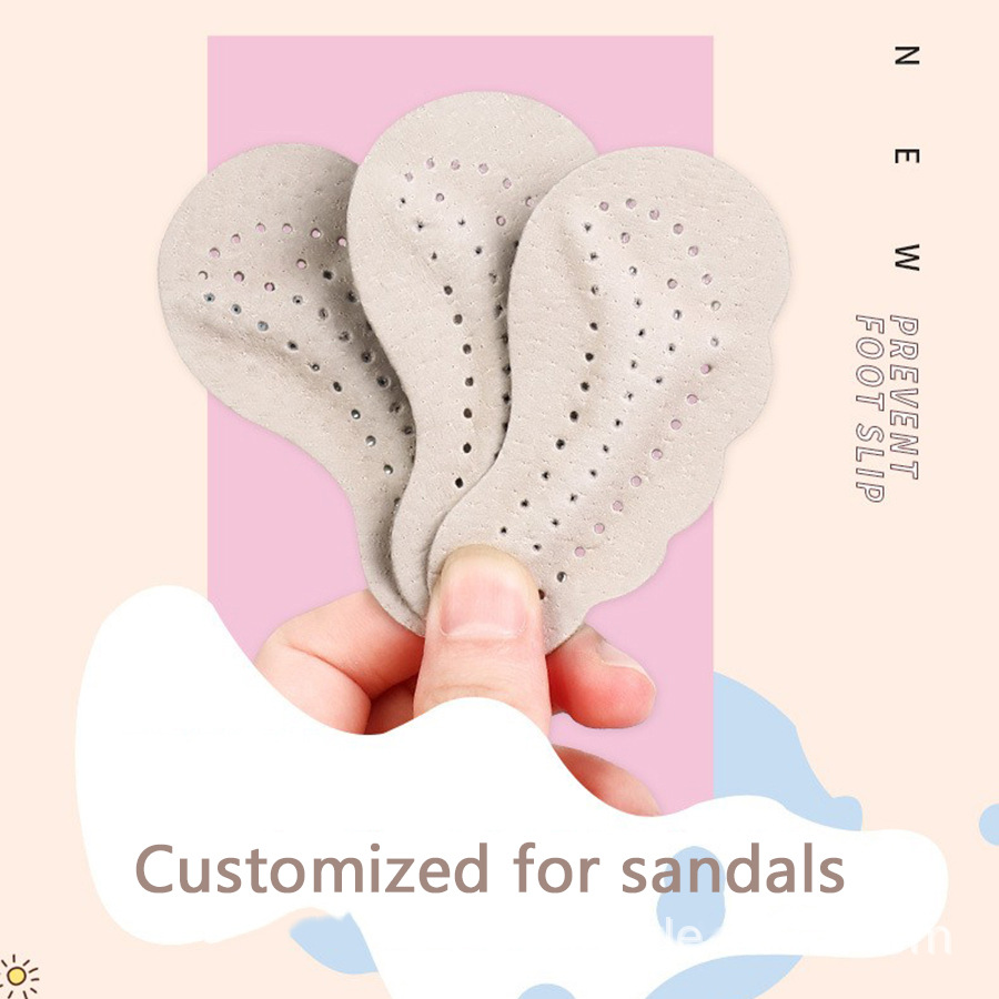 Anti pain and anti slip invisible anti slip patch for feet