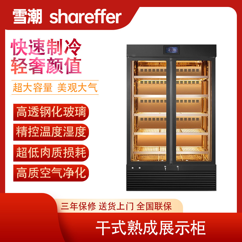 Dry Ripe Beef Cabinet Commercial Intelligent Refrigerator Wet Constant Temperature Cabinet High-end Pork Acid Dispellator Display Cabinet
