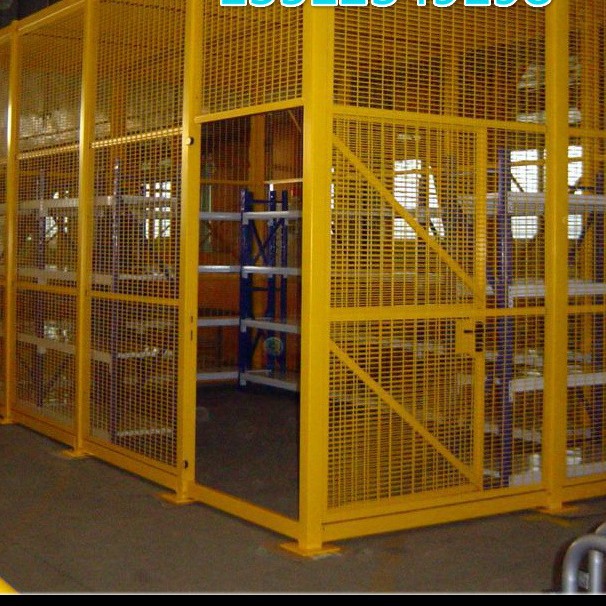 机器人隔离网梅花冲孔板车间隔离网设备防护网车间仓库隔断围栏网