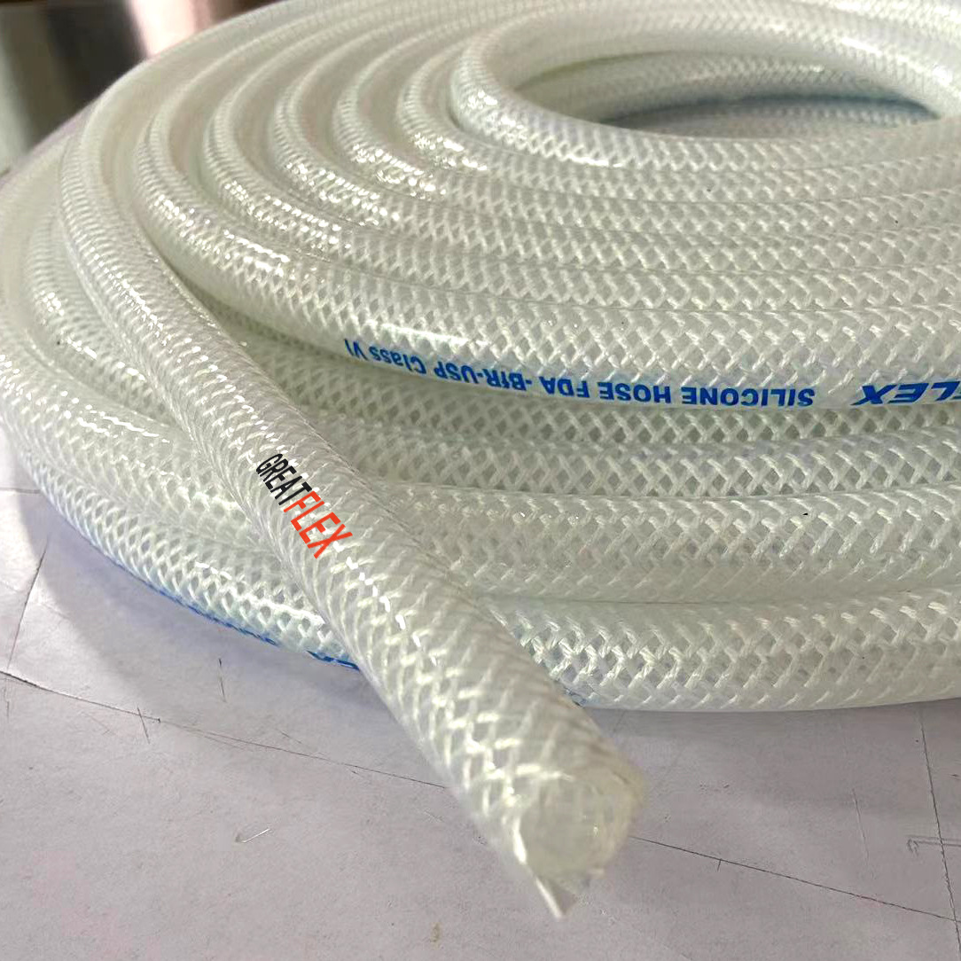 GREATFLEX生物级高压蒸汽网纹硅胶管自营BP20