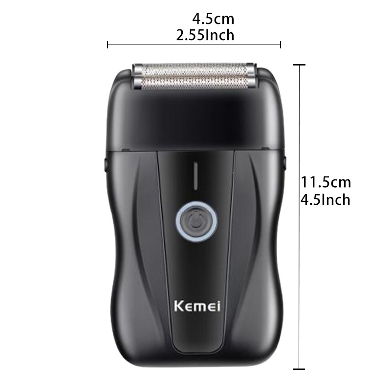 科美kemei跨境往复式电动剃须刀KM-T227高速胡须刀男士充电刮胡刀|undefined