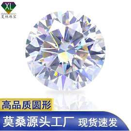 宝石工艺品;莫桑钻;莫桑钻项饰