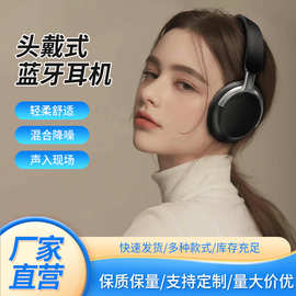 新款头戴式蓝牙耳机ANC主动降噪跨境外贸全包耳无线耳麦超长续航