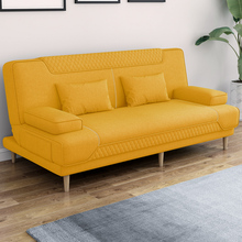 经济型多功能双人布艺沙发沙发床客厅两用现代小户型折叠懒人乳胶