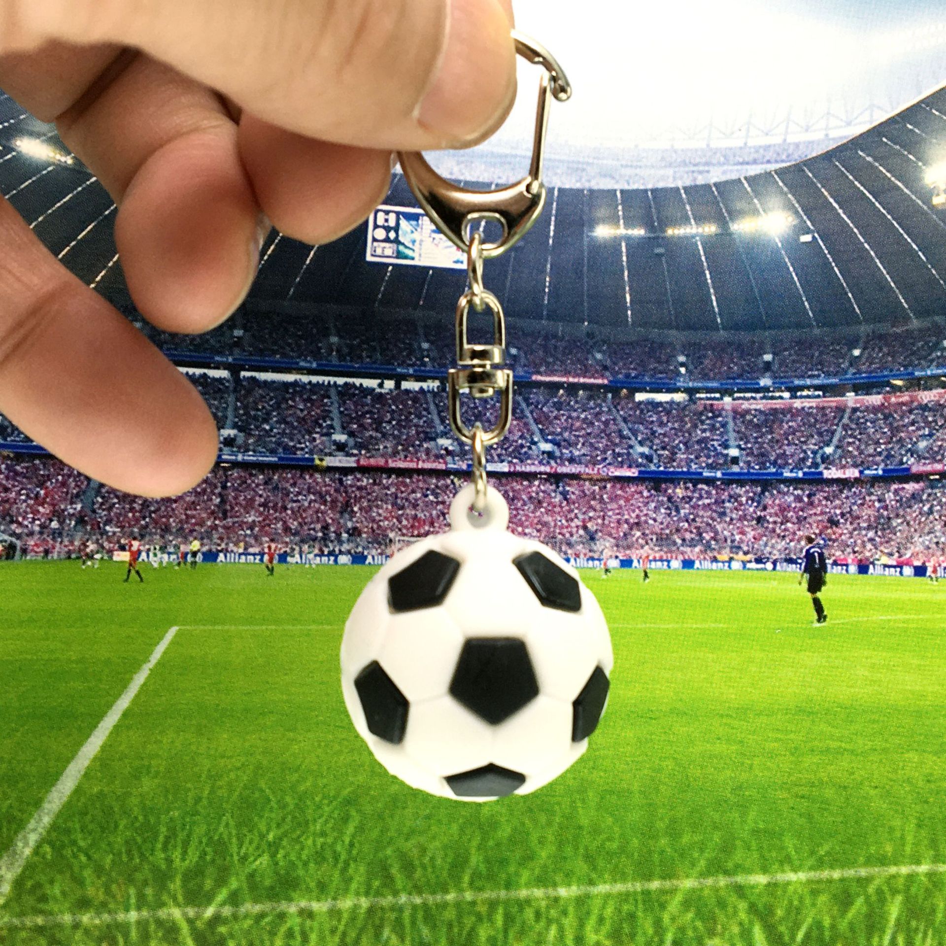 配小C扣-足球挂件