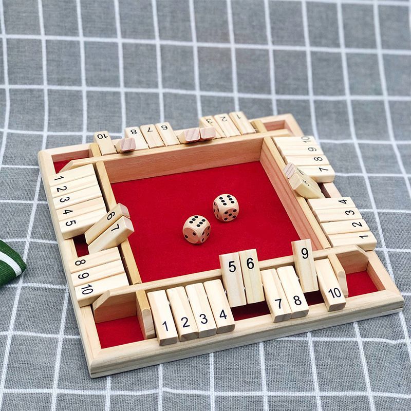 Board game, wooden digital table interactive logic intellectual smart toy for teaching maths, logical thinking