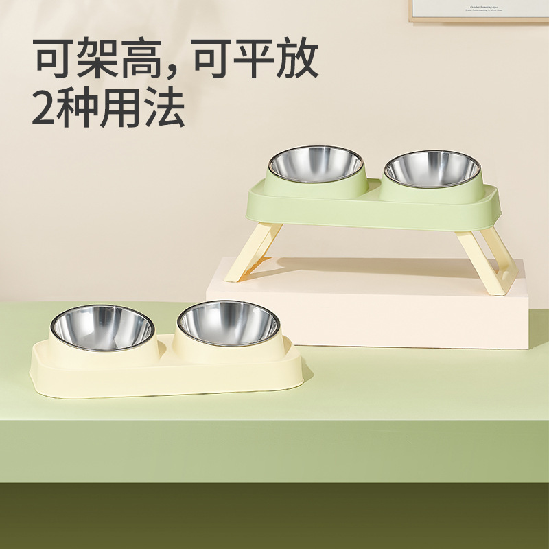 Tacos para gatos Tacos para perros Tacos para mascotas plegables de acero inoxidable Tacos para gatos Tacos elevados Tacos antideslizantes Tacos para mascotas al por mayor