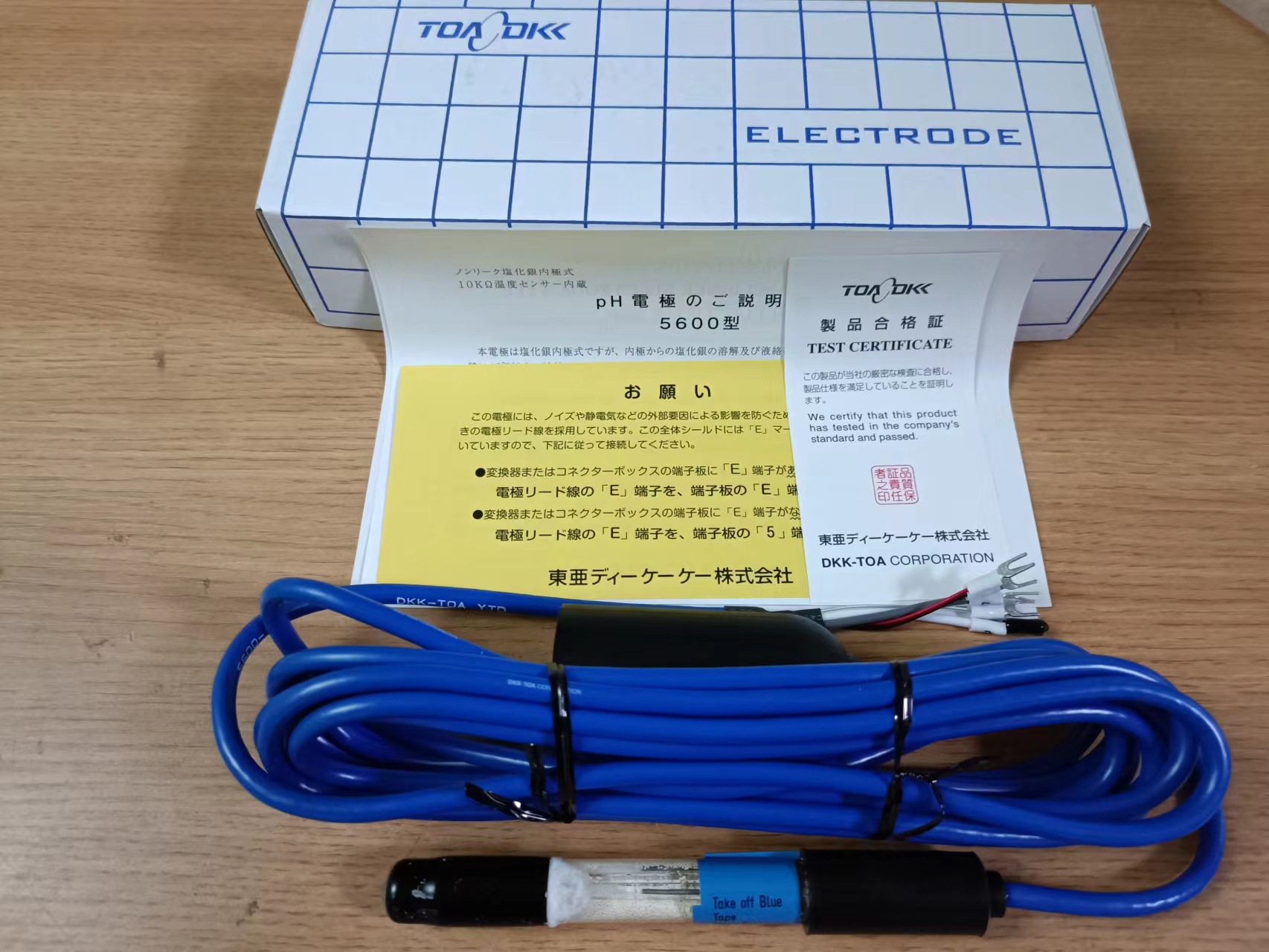 现货日本TOA-DKK东亚电波ph电极5600-5F