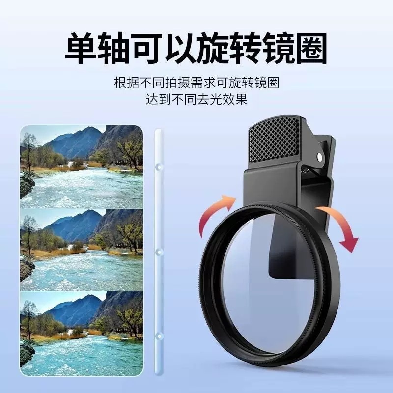 率芯狄光反射携帯電話L汎用ガラスヘッドフィルタ反射偏光子植物CPフィルタクロスボーダー|undefined