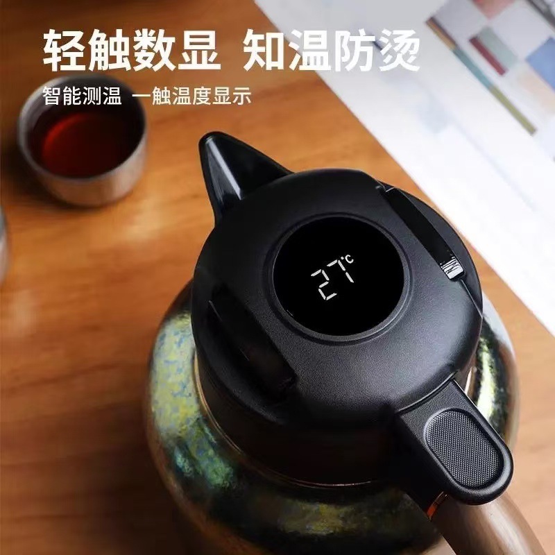 Kuangdi チタンポット煮込みティーポットハイエンド純チタン大容量インテリジェント温度表示保温ポット家庭用健康蒸しティーケトル|undefined