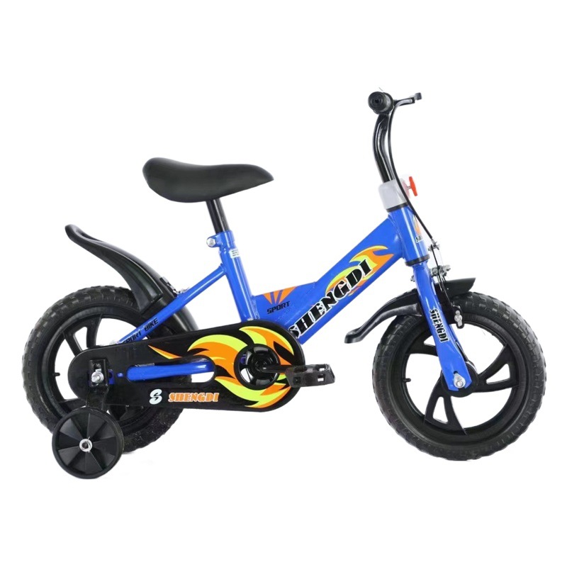 Fabricantes de bicicletas para niños al por mayor 12/14/16 pulgadas al por mayor de exportación de automóviles con pedales para niños cestas de automóviles