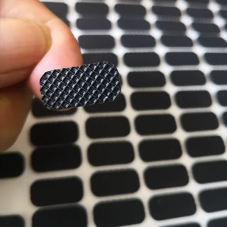 自粘保护防滑贴硅胶脚垫橡胶家具防滑垫片桌椅网格减震静音胶垫