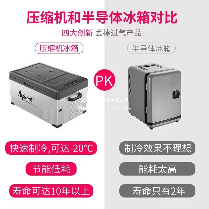 氷虎車載冷蔵庫圧縮機冷凍12V24V車家両用冷凍冷凍車トラック小型冷凍庫|undefined