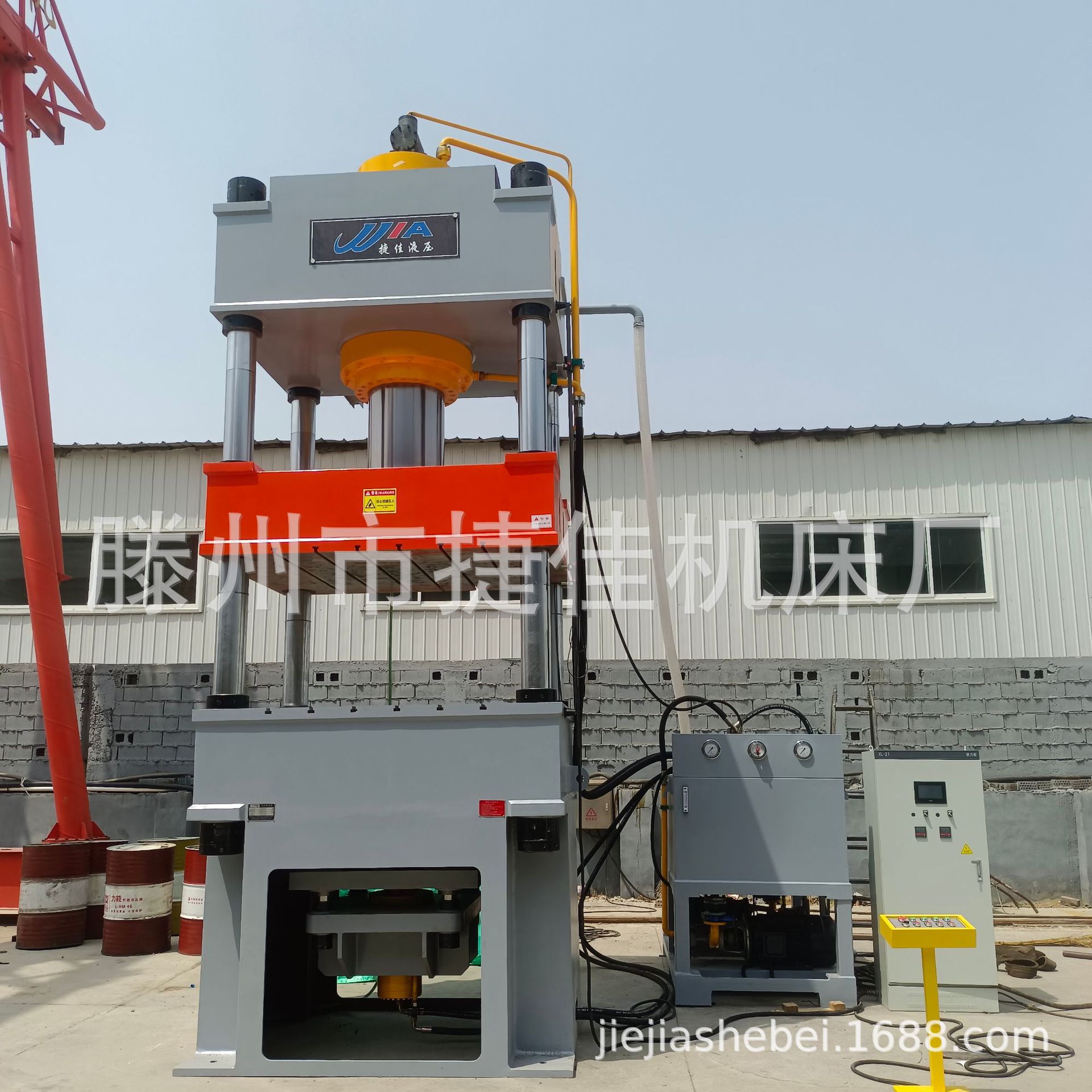 500吨复合材料双瓮化粪池成型液压机三格化粪池四柱热压液压机