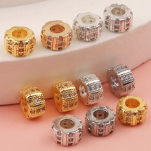 18K�~僽�߱�ɫ��ʯ܇݆�����׈A��diy�ֹ�ˮ�������Ʒ���