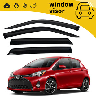 Suitable for 17 Toyota Yaris Rain Guards, Door Rain Guards, Window Rain Guards, Rain Guards, Modified Decorations